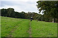 Bridleway across fields near Newton, Purbeck