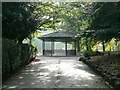 Bandstand in autumn