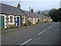 Row of cottages in Main Street, Straiton