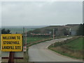 Entrance to Stoneyhill Landfill site