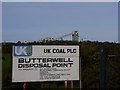 NZ2490 : Industrial buildings Butterwell Disposal Point by P Glenwright
