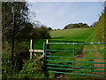 Footpath opposite Woodlands Church between Kemsing and West Kingsdown