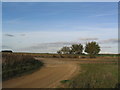 Bridleway into Deenethorpe Airfield