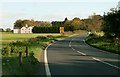 The A.1092 heading towards Long Melford, Suffolk