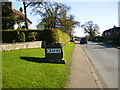 Entering Crayke from Easingwold