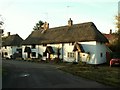 Thatched cottages at Rattlesden, Suffolk