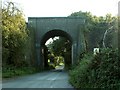 Railway bridge over Wheatsheaf Lane