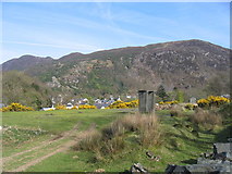 SH5848 : Site of Beddgelert Station by David Stowell