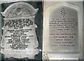 Thornton Curtis War Memorial Tablets