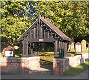 TA0817 : Thornton Curtis - St. Lawrence's church Lych Gate by David Wright