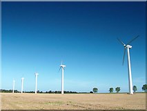 TG4719 : East Somerton wind farm by Bob Crook