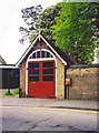 TL4711 : Fire Engine House - Old Harlow by Trudi Barr