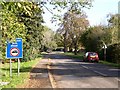 The road to Compton Bassett, Lower Compton