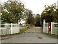 Entrance to Woodlands Hall Farm