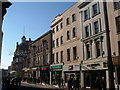 Southwestern end of Exeter High Street