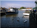 Pleasure Boat At Gloucester Docks