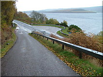 NH5734 : The Abriachan Road Turning Point by Dave Fergusson