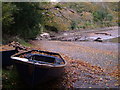 Boat at creek head