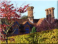 Tudor-style Chimneys, Peace Cottages, Old Merrow Street