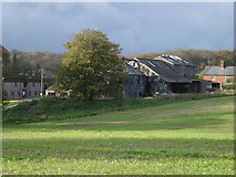 SU0119 : View of West Woodyates Manor farm by Toby