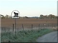 Ryehill farm sign