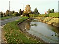 Village scene at Harleston, Suffolk