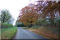 Approaching the crossroads at Boulter