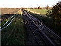 The main railway line to London