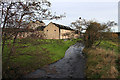 Distillery burn at Muir of Miltonduff, Morayshire.