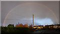 Rainbow over St Lucia Close