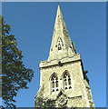 The spire of St. Edward