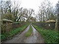 Railway bridge near Hampen Farm