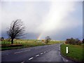 Rainbow over the A7