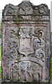 NN9652 : Adam and Eve gravestone, Logierait by Martyn Gorman