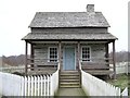 H4379 : Western Pennsylvania Log House, Ulster American Folk Park by Kenneth  Allen