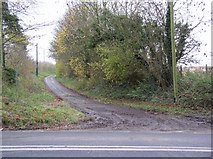 SU1072 : Lane off A4361, Winterbourne Monkton by Chris Henley
