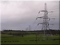 Pylons near East Wardlaw