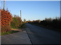 Road towards Down Ampney from near old A417