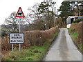 The approach to Hen Neuadd (Old Hall)