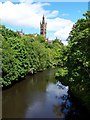 NS5666 : Glasgow University Tower by Thomas Nugent