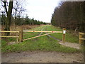 Gated track into Pry Rigg Plantation at Double Dikes