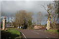 Shute: stone gateposts