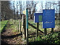 Footpath at Hale Park