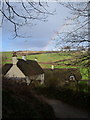 Rainbow over Nethecombe