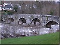 Llangynidr Bridge, in winter