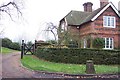 House by the entrance to Glassenbury Park