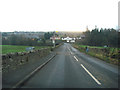 Entering Gilsland on the B6318, looking south south east.