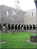 G2328 : Moyne Friary, the cloister by Francoise Poncelet