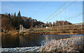 The Victoria Bridge crosses the Spey at Aberlour.