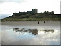 NU1835 : Bamburgh Castle by Colin Bland